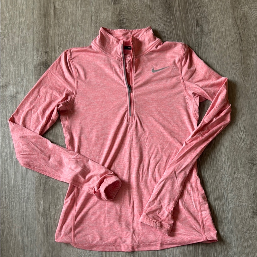 Nike Pink Long Sleeve Pullover